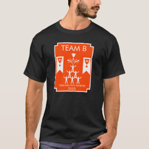 Camiseta Evento de criação da equipe do Funcionarios corpor