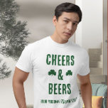 Camiseta Evento de Festas de Animação e Cervejas<br><div class="desc">Saúde e presentes de Dia de São Patrício de cervejas</div>