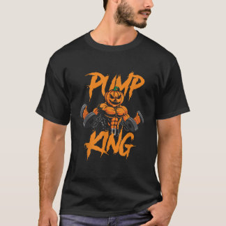 Camiseta Evento de Giro do Rei Halloween Levantando Pumpkin