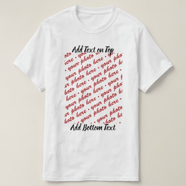Camiseta Evento Especial Adicionar uma Foto (Frente do Design)