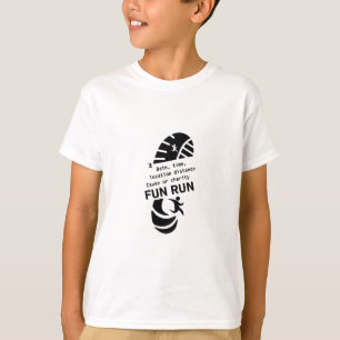 Camiseta Eventos de execução divertida causam caridade prom