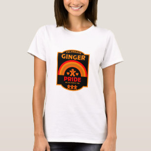 Camiseta Eventos do Dia do Orgulho Ginger no Mês