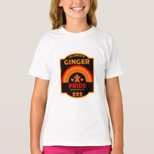 Camiseta Eventos do Dia do Orgulho Ginger no Mês