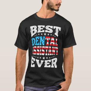 Camiseta Ever Assistente Dental 4º Quatro De Julho EUA Amer
