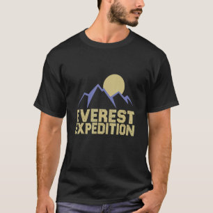 Camiseta Everest Expeditions Mountain Exploration Adventure