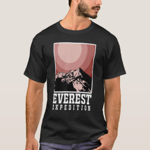 Camiseta Everest Expeditions Mountain Exploration Adventure