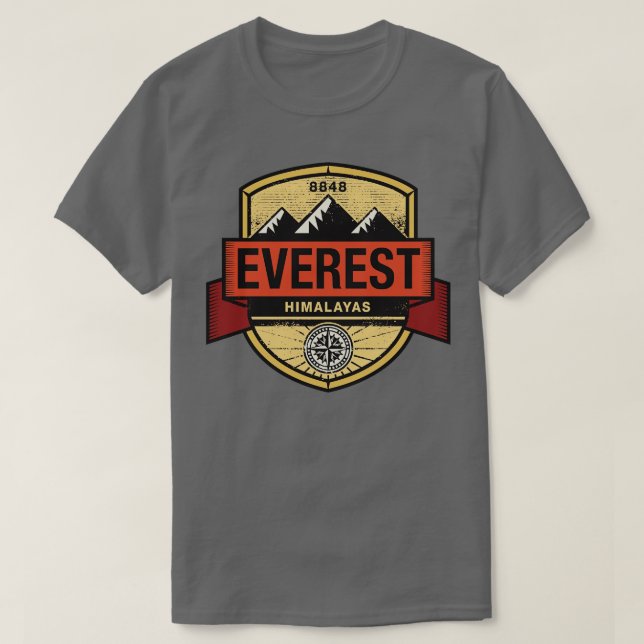 Camiseta Everest Himalayas (Frente do Design)