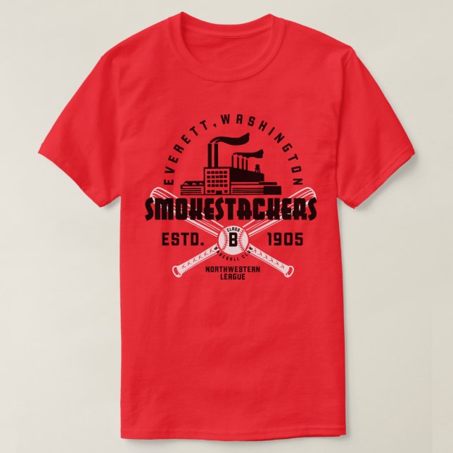Camiseta Everett Smokestackers (Frente do Design)