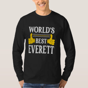 Camiseta Everett Surname Team Family Sobrenome Melhor do Mu