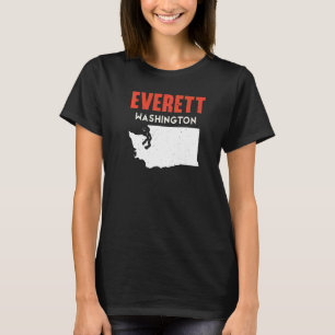 Camiseta Everett Washington EUA State America Viagem Washin