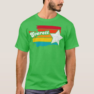 Camiseta Everett Washington Vintage afligiu Souvenir 1