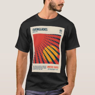 Camiseta Everglades National Park Viagem Art
