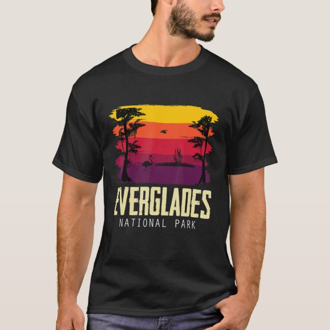 Camiseta Everglades Wetlands Pelican Park Florida (Frente)