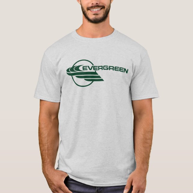 Camiseta Evergreen International Airlines (Frente)
