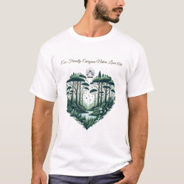 Camiseta Evergreen Nature Lover Art