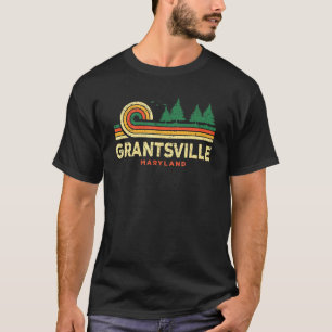 Camiseta Evergreen Sunset Grantsville Forest Maryland Woods