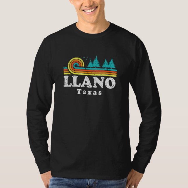 Camiseta Evergreen Sunset Llano Forest Texas Woods Nature (Frente)