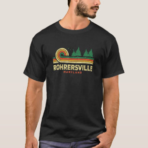 Camiseta Evergreen Sunset Rohrersville Forest Maryland Wood
