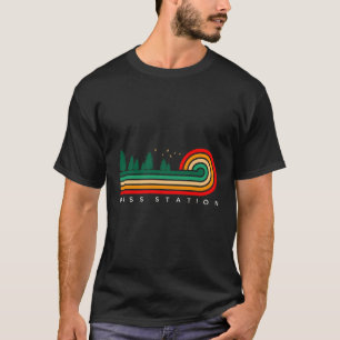 Camiseta Evergreen Vintage Stripes Bass Station Indiana