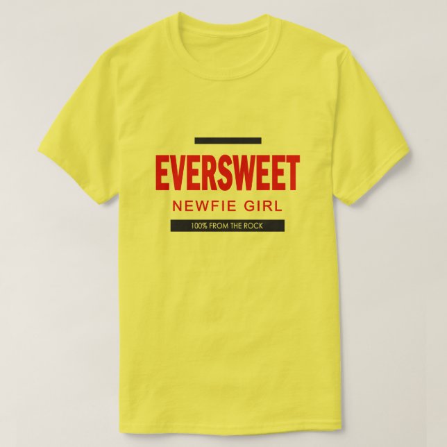 Camiseta Eversweet Newfie Girl (Frente do Design)