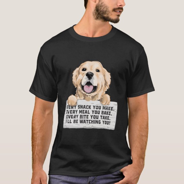 Camiseta Every Bite You Take I'Ll Be Watching You Golden Re (Frente)
