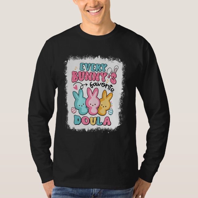Camiseta Every Bunny's Favorite Doula Easter Day Birth Doul (Frente)