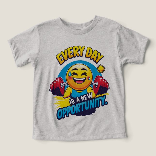 Camiseta  Every Day is a New Opportunity (Design frontal)