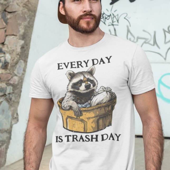 Camiseta Every Day is Trash Day Raccoon  (Criador carregado)