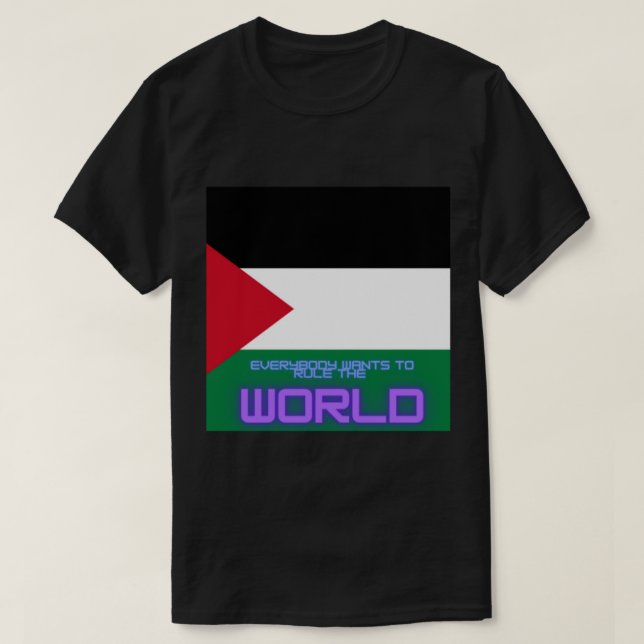 Camiseta Everybody Wants To Rule The World     (Frente do Design)