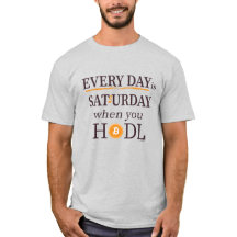 Everyday is Satsurday - Bitcoin T-Shirt