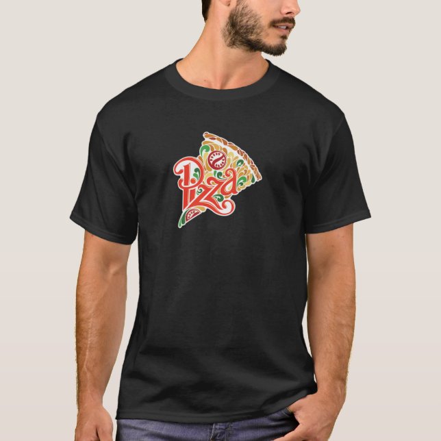 Camiseta Everyday pizza t-shirt for everyone (Frente)