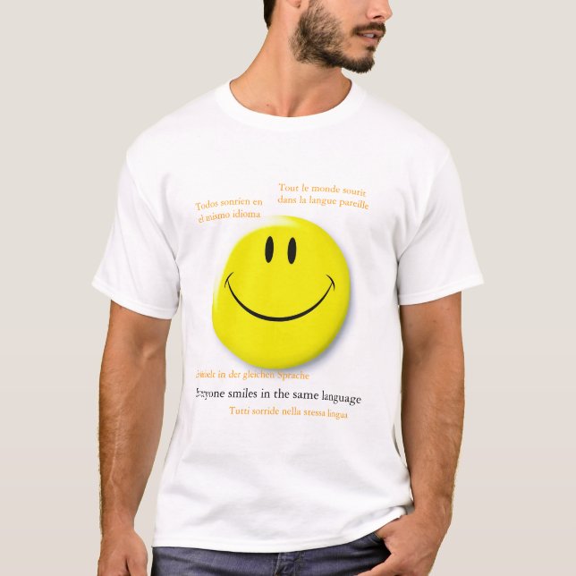 Camiseta EverySmilesSameLanguage (Frente)