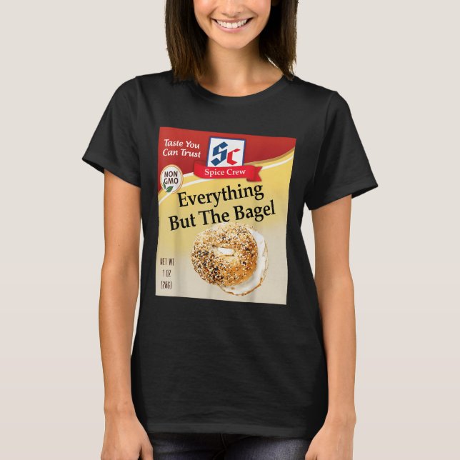Camiseta Everything Bagel Condiment Costume Holiday Sce Cos (Frente)