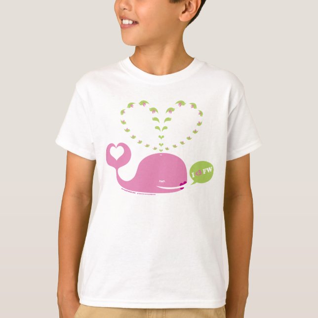 Camiseta EveWhale caçoa o t-shirt branco (Frente)