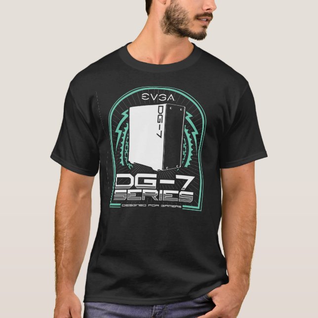 Camiseta EVGA Série DG-7 Gaming Case T-Shirt (Frente)