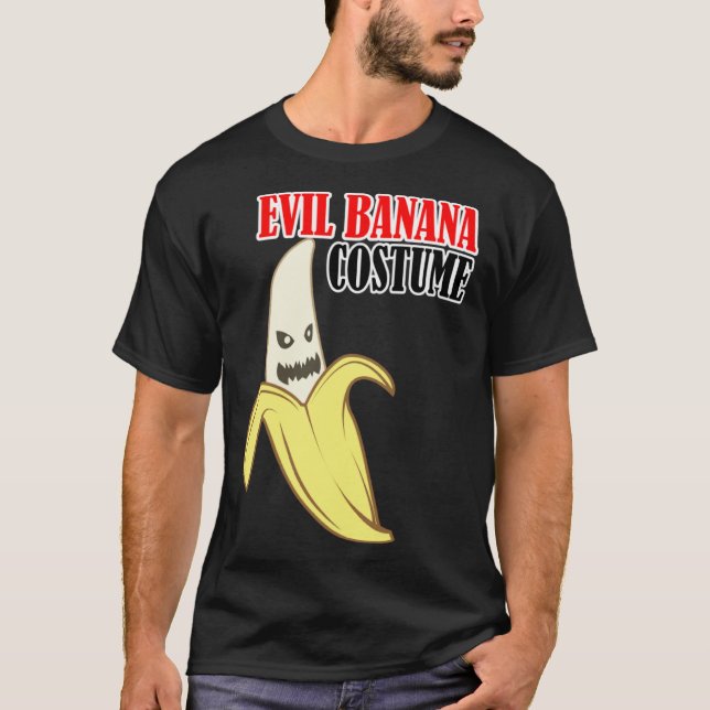 Camiseta Evil Banana Costume Funny (Frente)