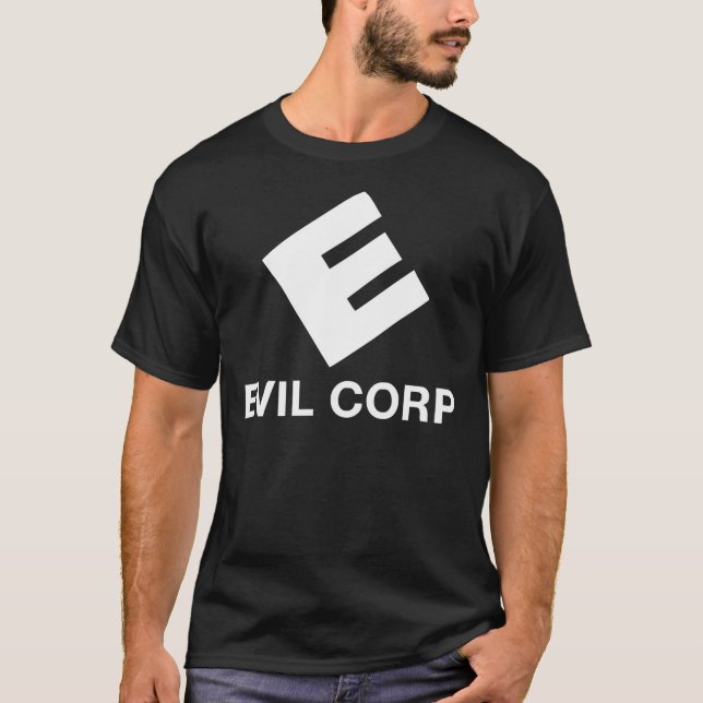 Camiseta Evil Corp Logo - Mr Robot Essential  (Frente)
