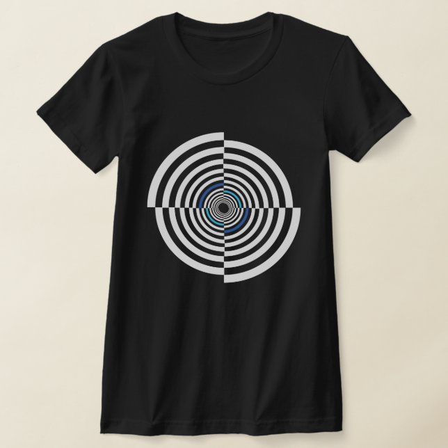 Camiseta Evil Eye symbol, optical illusion (Postura )