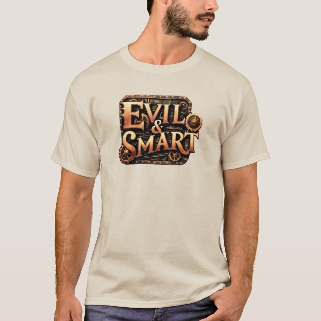 Camiseta Evil & Smart Edition (Frente)