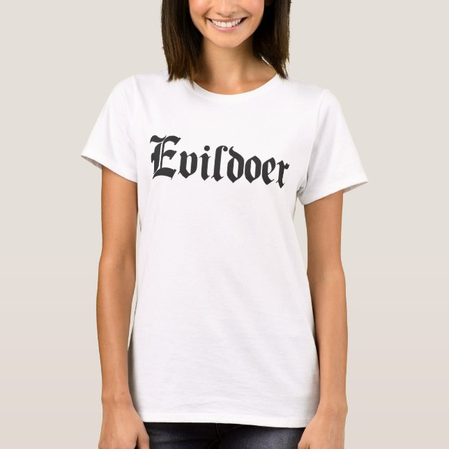 Camiseta Evildoer (Frente)