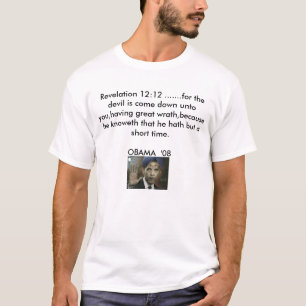 Camiseta evilobama, 12:12 da revelação ....... para o devi…