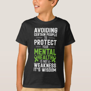 Camiseta Evitar Certas Pessoas Para Proteger Sua Saúde Ment