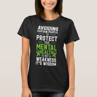 Camiseta Evitar Certas Pessoas Para Proteger Sua Saúde Ment