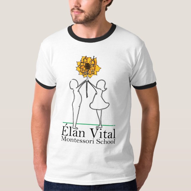 Camiseta EVM Ringer Ringer para Homens (Frente)