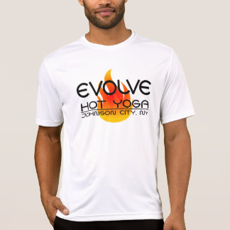Camiseta Evolua a ioga quente JC & OM