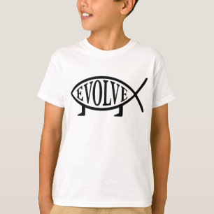 Camiseta Evolua peixes