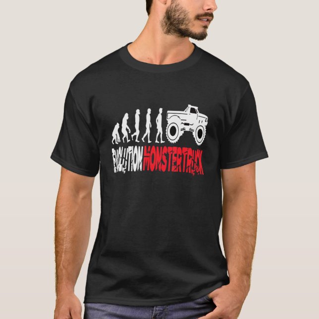 Camiseta Evoluç Monster Truck Monster Truck Freestyle M (Frente)