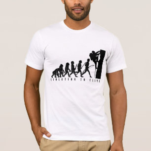 Camiseta Evolução a escalar