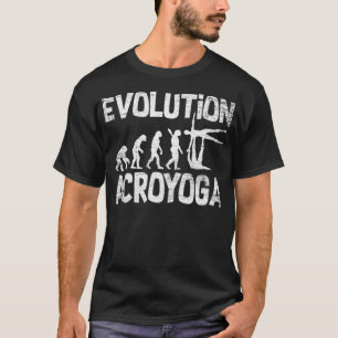 Camiseta Evolução Acroyoga Acro Yoga Acrobatics Therapeuti