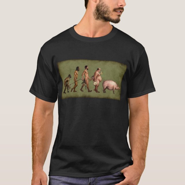 Camiseta Evolução alterada (Frente)